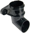 RB4 - Floplast Round 68mm Downpipe Shoe with Fixing Lugs