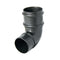 RB8CI -Floplast "Cast Iron" Style Round 68mm Downpipe Offset Bend 92.5 Degree x 68mm
