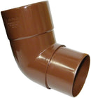RBH2 - Floplast 80mm Down pipe Offset Set Bend 112.5 Degree x 80mm