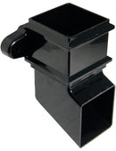 RBS4 - Floplast 65mm Square Pipe Shoe- With Lugs