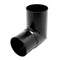 RE330H- Marley Alutec Evolve 76mm Flush fit Pipe Bend 92.5 Degree - Heritage Black