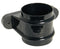 RS2 - Floplast 68mm Round Downpipe Pipe Socket With Fixing Lugs