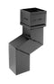 Alumasc Heritage Cast Aluminium Square/Rectangular Plinth Offset 112.5 Degree - 75mm Projection