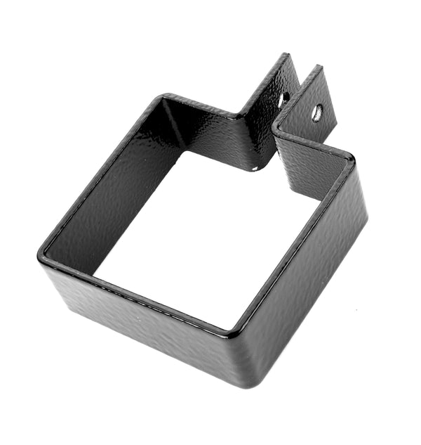 Alumasc Heritage Cast Aluminium Square/Rectangular Pipe Clip with Small Base