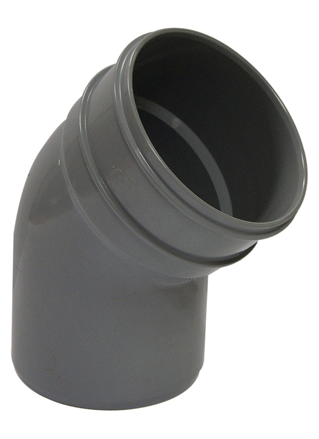 SP435 - Floplast 110mm Pipe Bottom Offset - 135/45 Degree