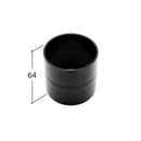 RE320H- Marley Alutec Evolve 76mm Flush fit Pipe Joint Spigot- Heritage Black